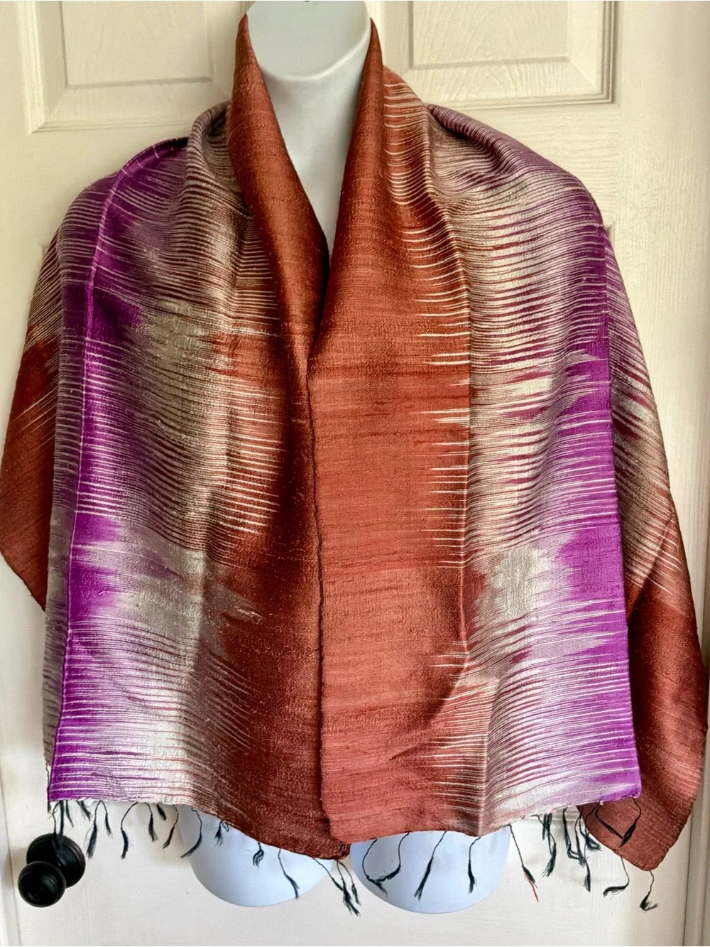 NWOT….Silk wrap/scarf from Thailand